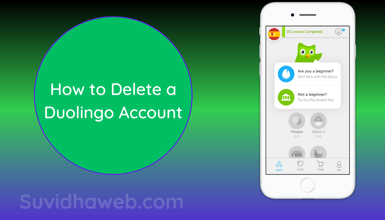 How to Delete a Duolingo Account